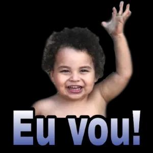 Eu vou! - getsticker.com