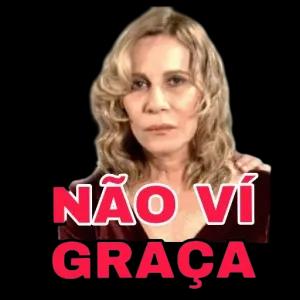 NÃO VÍ GRAÇA - getsticker.com