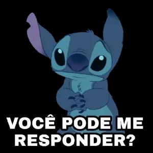 VOCÊ PODE ME RESPONDER? - getsticker.com