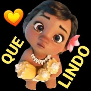 QUE 0000 00000 LINDO - getsticker.com