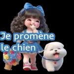 Je promène le chien