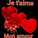 Je t'aime
Mon amour