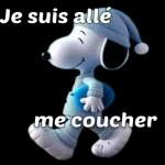 Je suis allé me coucher