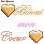 Bisous
mon
Coeur