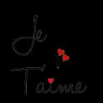 Je t'aime
