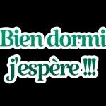 Bonne
nuit