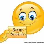 bonne semaine