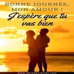 BONNE JOURNÉE, MON AMOUR ! J'espère que tu vas bien www.laviedesreines.com