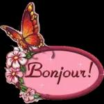 Bjr, je t'aime très fort