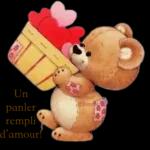 Bjr, je t'aime très fort