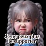 Je ne peux plus le supporter