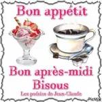 Bon appétit
Bon après-midi
Bisous
Les poésies de Jean-Claude
PicMix