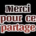Merci pour ce partage