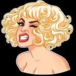 Lady gaga stickers