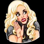 Lady gaga stickers