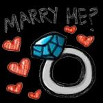 Marry me? I love you