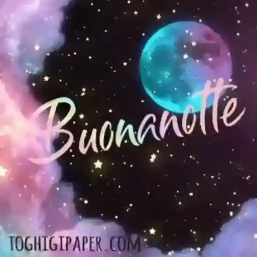 Buona notte, che la tua anima trovi serenità nel sonno.