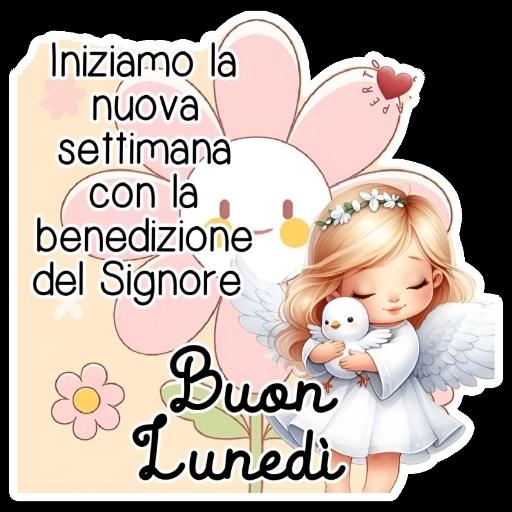 Iniziamo la nuova settimana con la benedizione del Signore. Buon Lunedi