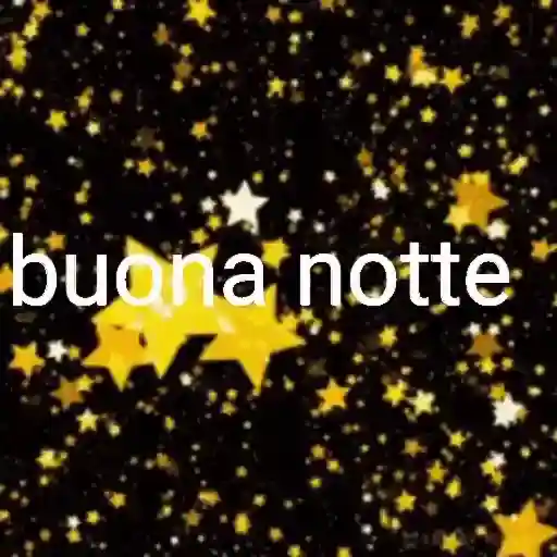 Buongiorno a tutti
