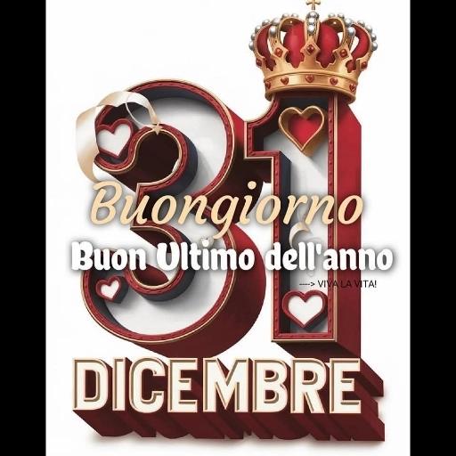 Buona Vigilia di Capodanno Buongiorno