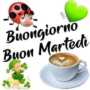 MG Buongiorno Buon Martedi - getsticker.com