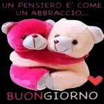 UN PENSIERO E' COME UN ABBRACCIO...  BUONGIORNO