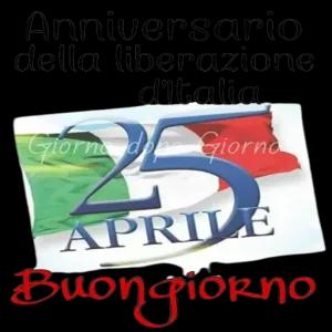 Anniversario della liberazione d'Italia - getsticker.com