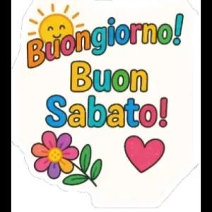 Buongiorno! Buon Sabato! - getsticker.com
