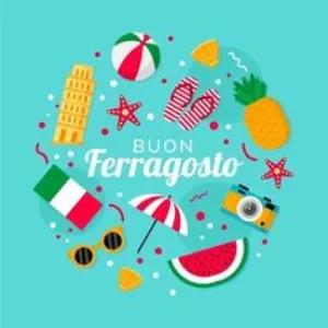 * BUON Ferragosto - getsticker.com