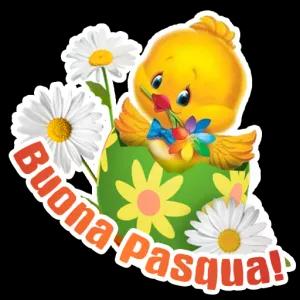 Buona Pasqua!  - getsticker.com