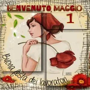 Benvenuto, Maggio 1 Buona festa dei lavoratori - getsticker.com