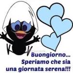 Buongiorno...
Speriamo che sia
una giornata serena!!!