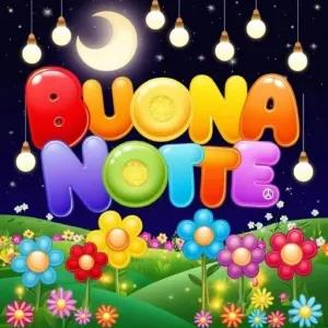 BUONA NOTTE - getsticker.com