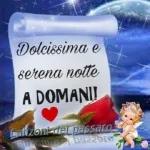 Dolcissima e serena notte A DOMANI! Calizoni del passato Cousour ad b922900