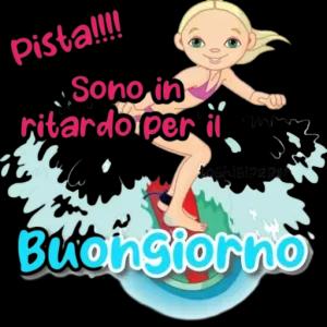 pistol! Sono in relax da perti Buongiorno - getsticker.com