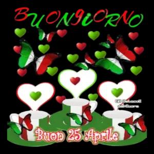 Buongiorno Buon 25 Aprile - getsticker.com