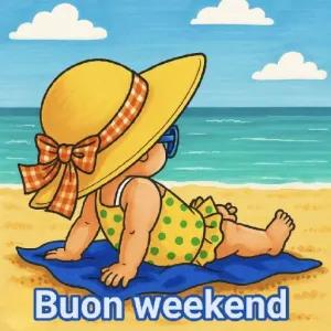 Buon weekend - getsticker.com