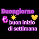 buon inizio di settimana