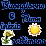 buon inizio di settimana