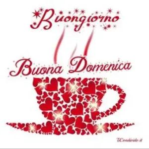 Buongiorno Buona Domenica Condide - getsticker.com