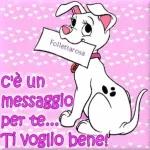 c'è un messaggio per te... Ti voglio bene!