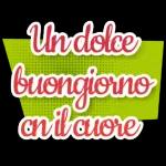 un dolce buongiorno con il cuore