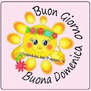 Buon Giorno Domenica L'Ospedale dei Pupazzi - getsticker.com