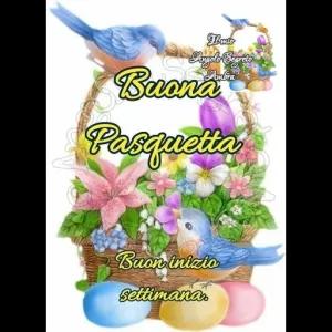 Buona Pasquetta Buon inizio Settimana. - getsticker.com