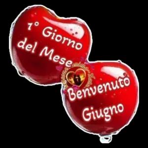 1° Giorno del Mese Benvenuto Giugno - getsticker.com