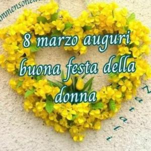 8 marzo auguri buona festa della donna - getsticker.com