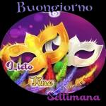 Buon fine Settimana a tutti! Buongiorno