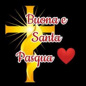 Buona e Santa Pasqua - getsticker.com