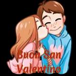 Buon san valentino la coppia