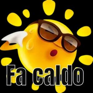 Fa caldo - getsticker.com